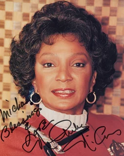 Nichelle Nichols autograph
