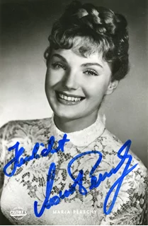 Maria Perschy autograph