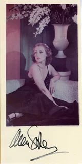 Ann Sothern autograph