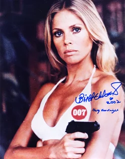 Britt Ekland autograph