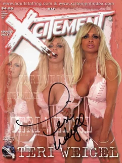 Teri Weigel autograph