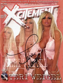 Teri Weigel autograph