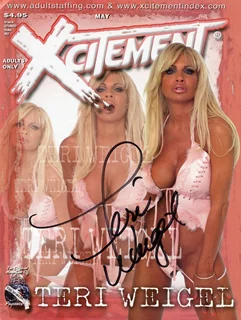 Teri Weigel autograph