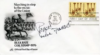 Mike Farrell autograph