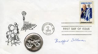 Bradford Dillman autograph