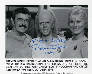 Steven Lance autograph