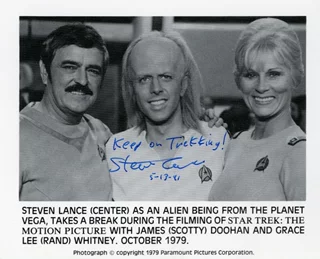 Steven Lance autograph
