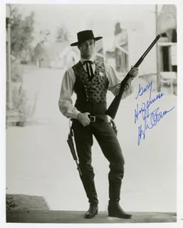 Hugh O'Brian autograph