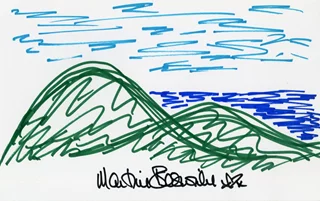 Martine Beswick autograph