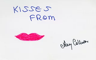 Mary Collinson autograph