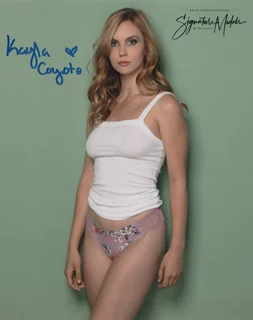 Kayla Coyote autograph