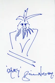 Bill Nighy autograph
