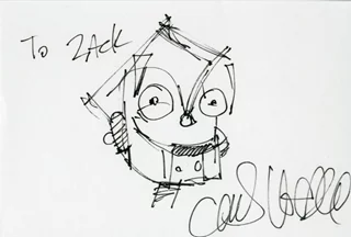 Chris Wedge autograph