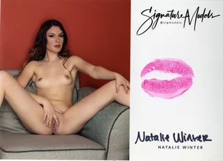 Natalie Winter autograph