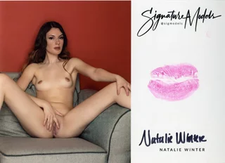 Natalie Winter autograph