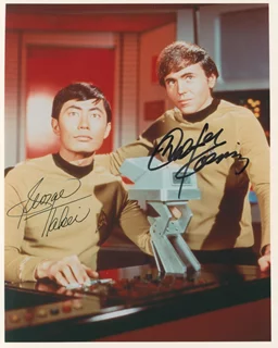 Star Trek autograph