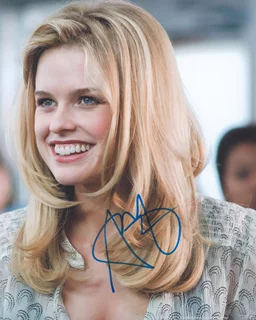 Alice Eve autograph
