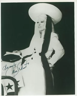 Mae West autograph