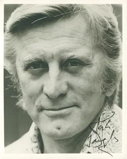 Kirk Douglas autograph