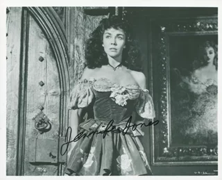 Jennifer Jones autograph