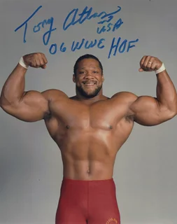 Tony Atlas autograph