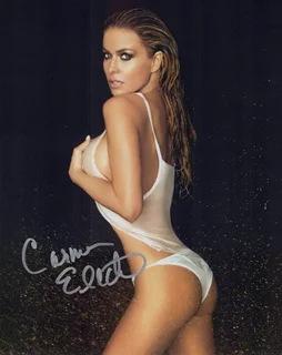 Carmen Electra autograph