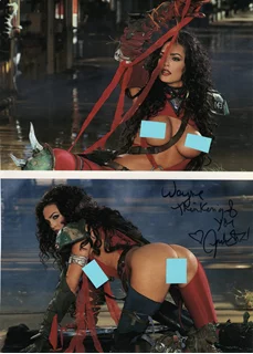 Julie Strain autograph