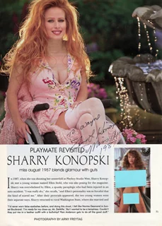Sharry Konopski autograph