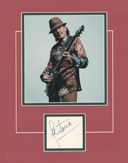Carlos Santana autograph
