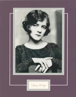 Helen Hayes autograph