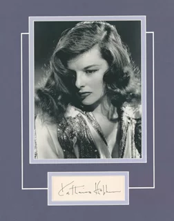 Katharine Hepburn autograph