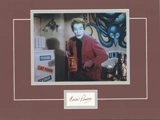 Cesar Romero autograph