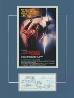 Jamie Lee Curtis autograph