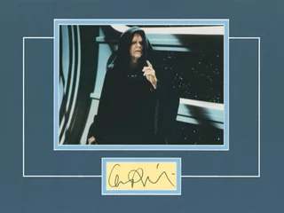 Ian McDiarmid autograph