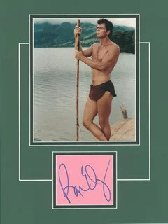 Ron Ely autograph