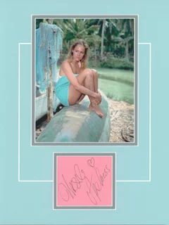 Ursula Andress autograph