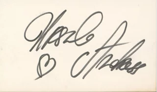 Ursula Andress autograph
