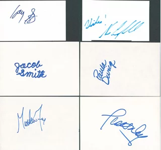 Party of Five autograph