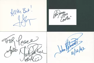 The Dukes of Hazzard autograph