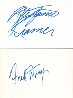 Hunter autograph