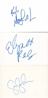 Showgirls autograph