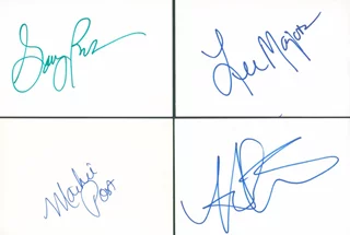 The Fall Guy autograph