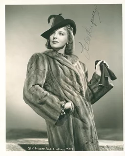 Ida Lupino autograph