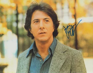 Dustin Hoffman autograph