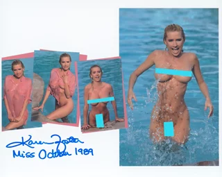 Karen Foster autograph