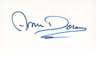 Ann Doran autograph