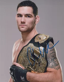 Chris Weidman autograph