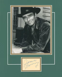 James Drury autograph