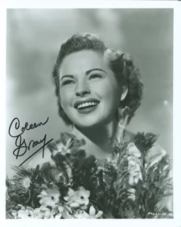 Coleen Gray autograph