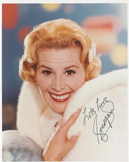 Rose Marie autograph